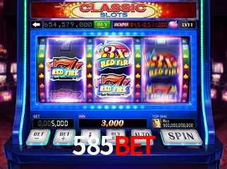 Aplicativo mobile 585Bet