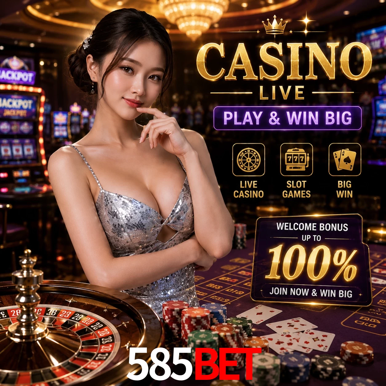 Aplicativo móvel 585Bet para iOS e Android